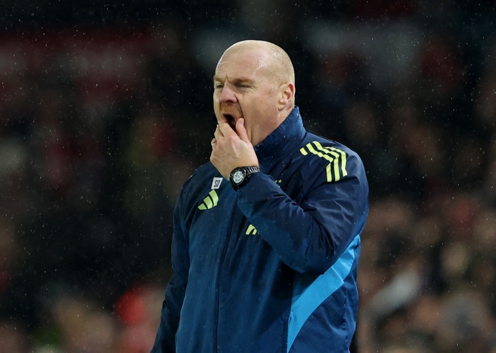 Nottingham Forest manager Sean Dyche during the Premier League match against Leeds United at Elland Road, Leeds February 6, 2026. — Reuters pic 