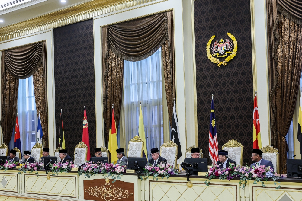 National security and defence, Islamic affairs, education welfare, judicial appointments and international trade were among the matters discussed at the 271st Meeting of the Conference of Rulers (MRR), which was held over two days at Istana Negara. — Bernama pic