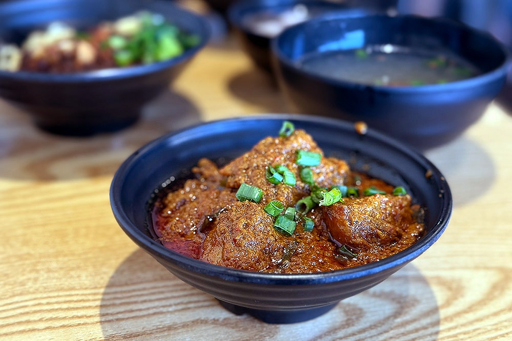 The weekends-only special: Coconut Beef Curry. — Picture by CK Lim