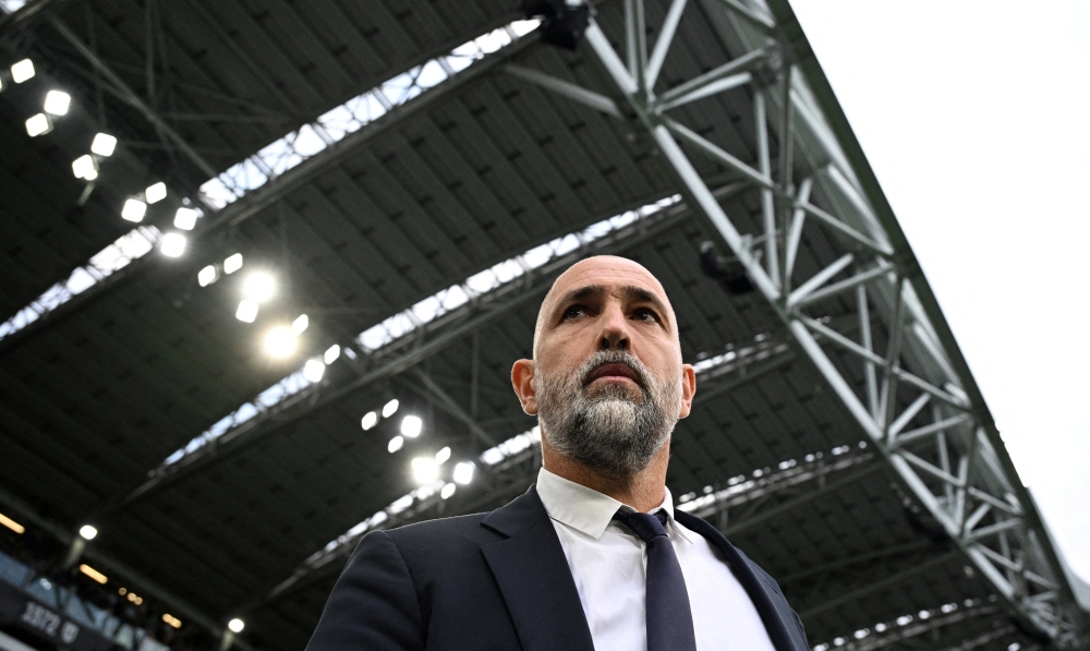 Juventus coach Igor Tudor before the Serie A match between Juventus and Atalanta at Allianz Stadium, Turin September 27, 2025. — Reuters pic 