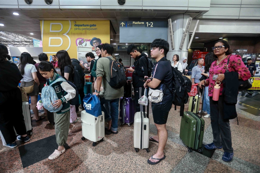 The special RTSM excursion train service for Chinese New Year will operate between KL Sentral and Padang Besar from February 13 to 16, while the Ramadan edition will ply the KL Sentral–Tumpat–KL Sentral route from February 22 to March 6. — Picture by Sayuti Zainudin