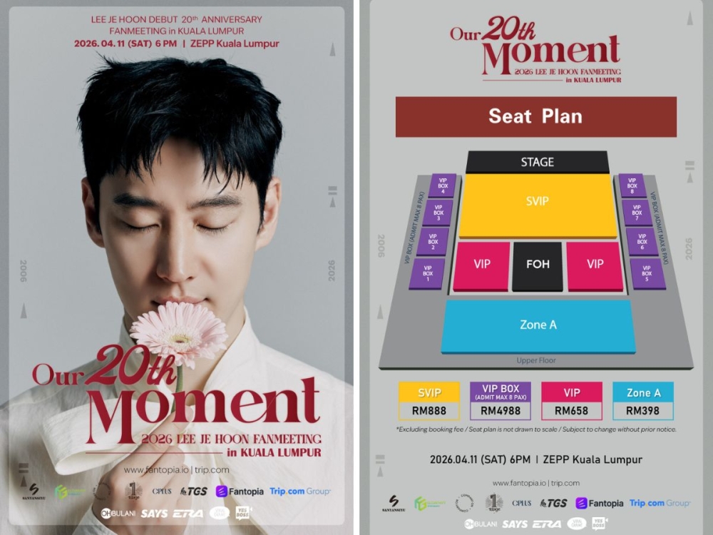 Actor Lee Je-hoon will be gracing Kuala Lumpur with his presence for a fanmeeting. — Picture courtesy of TopGallant Show