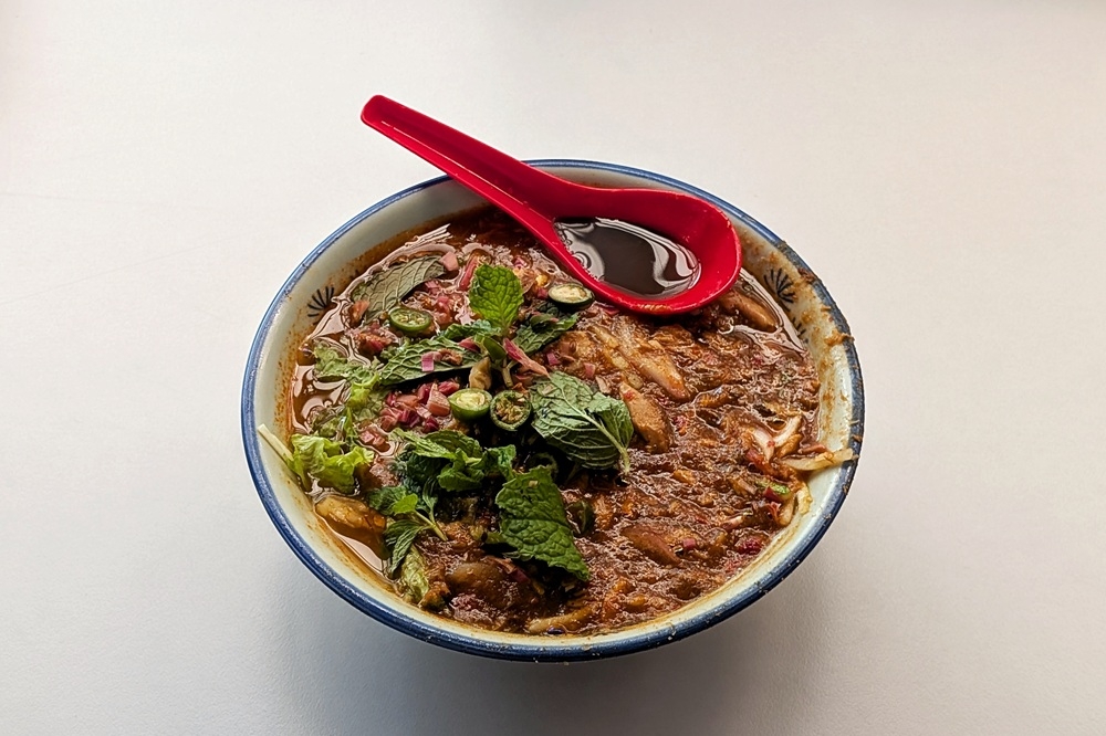 One KL’s best ‘asam laksa’ is hiding inside this Setapak home. — Picture by Ethan Lau