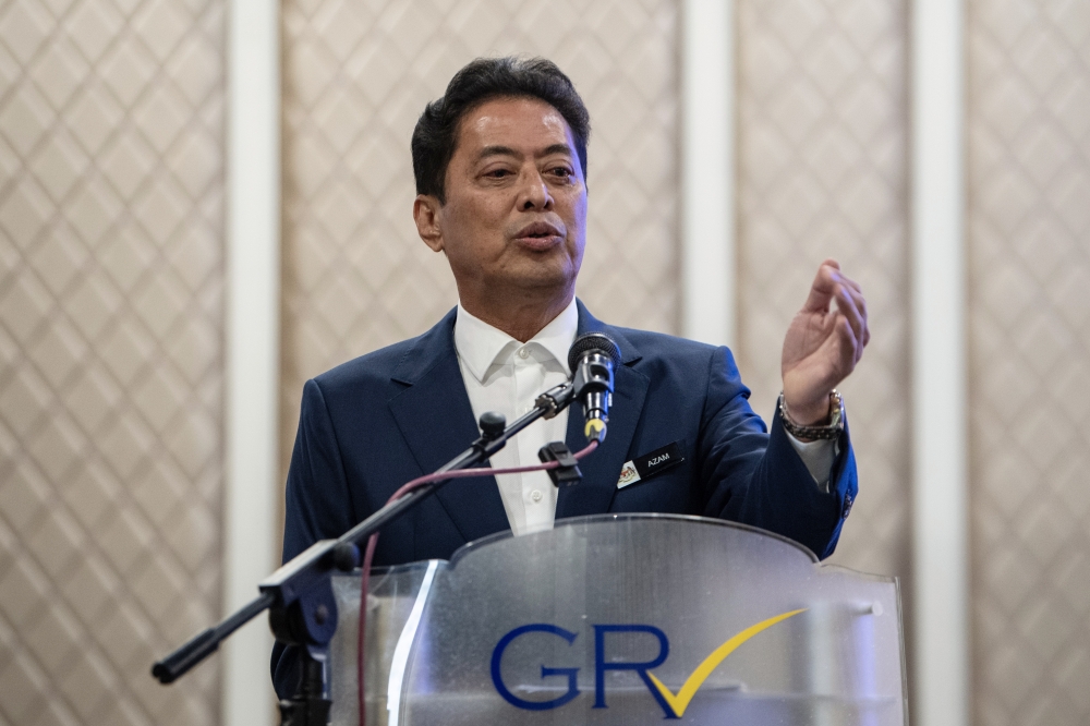MACC chief commissioner Tan Sri Azam Baki said emphasis on firearms handling was important to ensure officers maintained the highest level of readiness in handling increasingly high-risk assignments. — Bernama file pic 