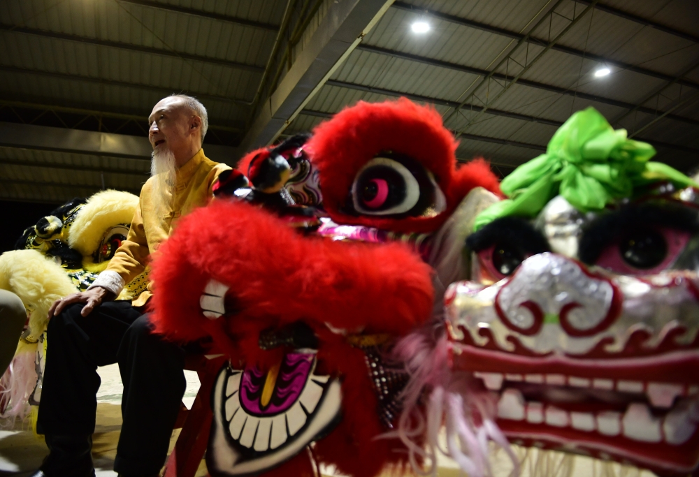 Chinese Martial Art Association president Chester Lim Hian. — Bernama pic