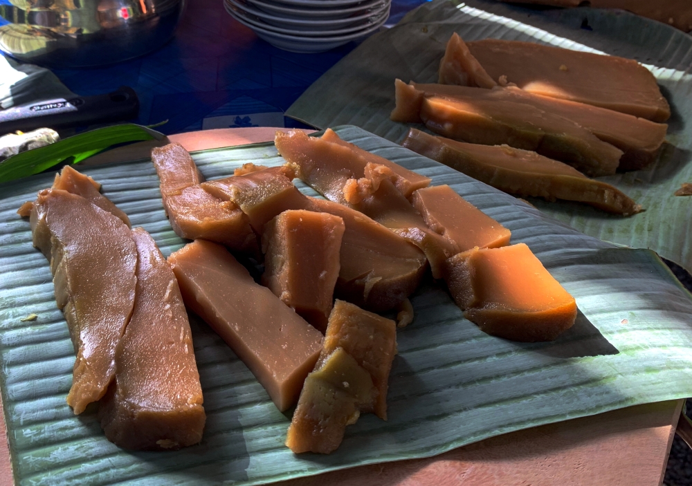 A ‘Kiam Koay’, known as ‘Kia Koi’ in the Kelantan dialect, produced by Wee Ah Liong, as seen in Kampung Pasir Parit, Chekok recently. — Bernama pic 