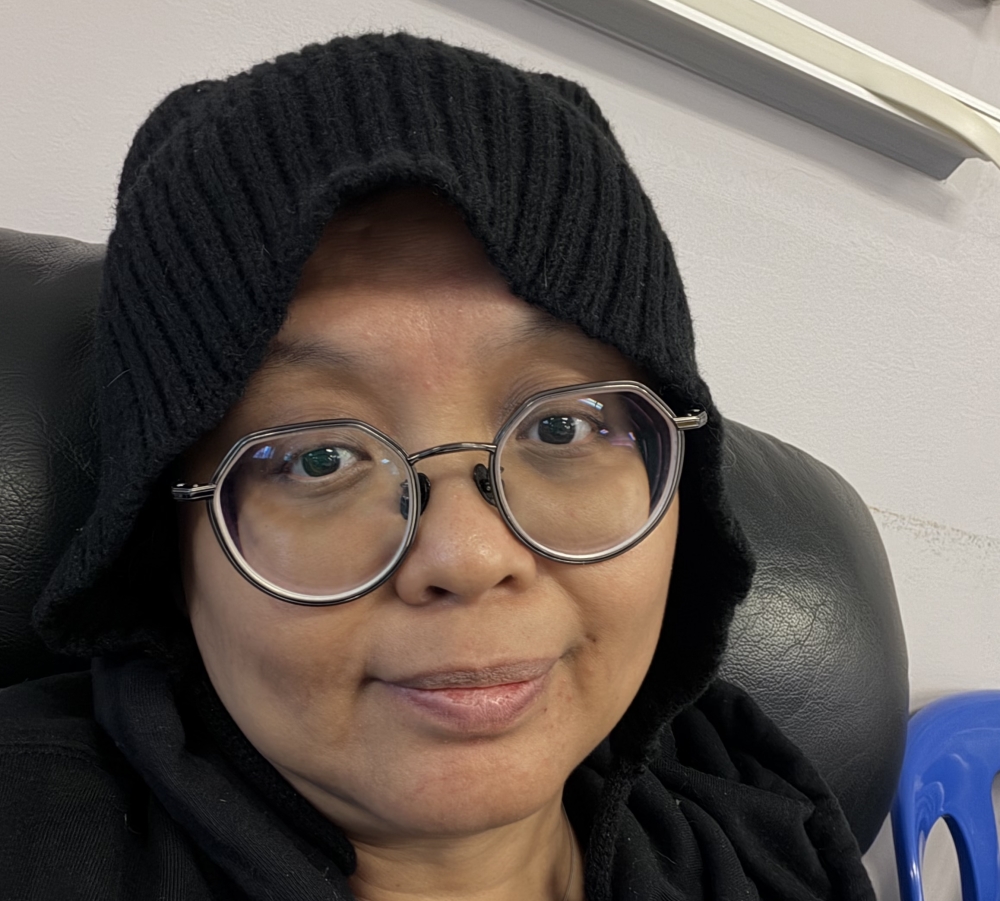 I said goodbye to the oncology daycare ward on Lunar New Year Eve. — Picture by Erna Mahyuni