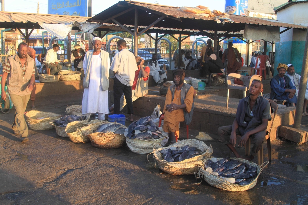 Sudanese vendors wait for customers at a fish market in the Al-Mourada neighbourhood of Omdurman, the twin city of Khartoum, on February 15, 2026. — AFP pic 