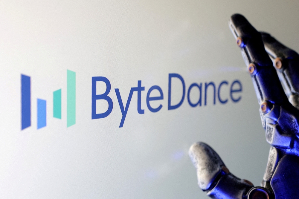 Bytedance logo is seen in this illustration taken February 8, 2025. — Reuters pic 