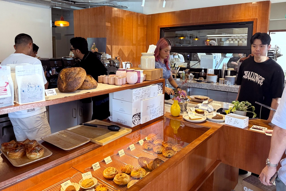 The newly-opened bakery-café Granule in Section 19, PJ. — Picture by CK Lim