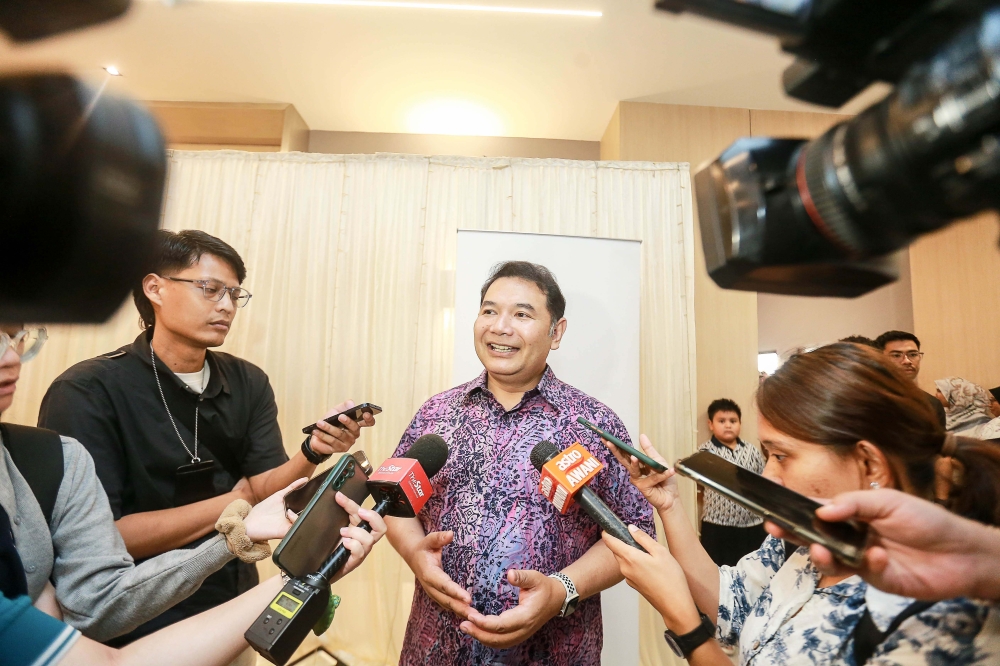 Rafizi said Caprice’s posts crossed the line into actionable innuendo, adding he has ‘a strong case’ to sue. — Picture by Sayuti Zainudin