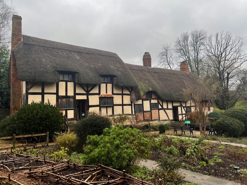Anne Hathaway's Cottage, the family home of William Shakespeare's wife Anne Hathaway, in Stratford-upon-Avon February 9, 2026. — Reuters pic