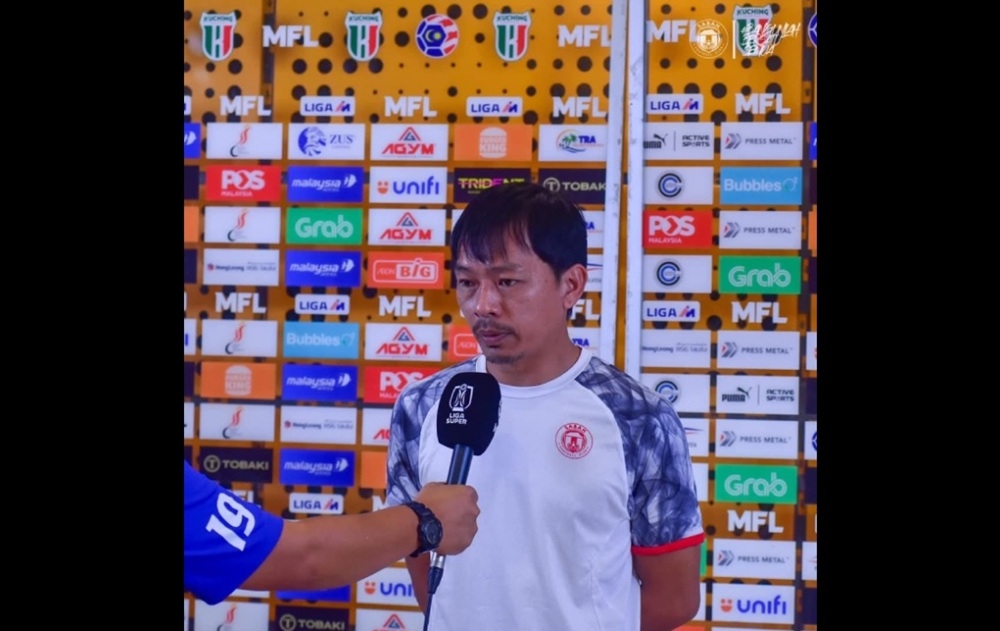 Sabah FC acting head coach Alto Linus is optimistic that the advantage of playing at home will give the Rhinos squad an extra boost of motivation to chase positive results. — Bernama pic