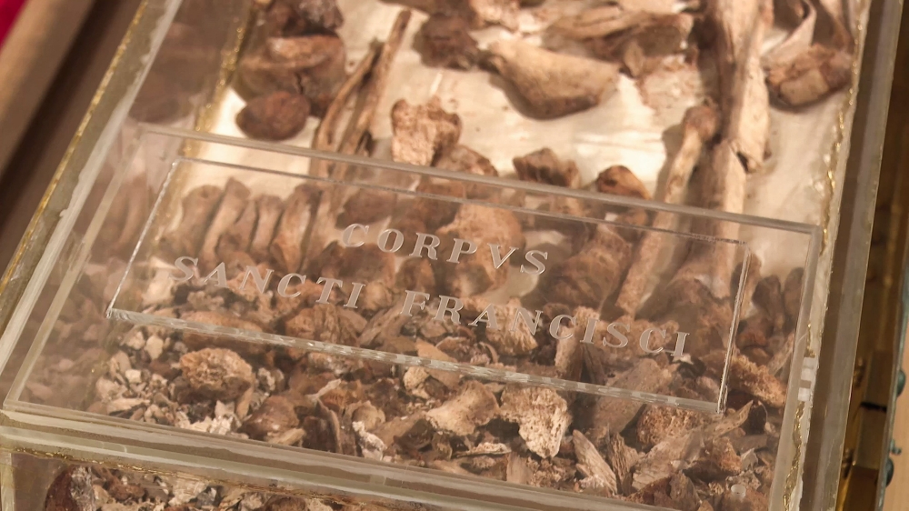 Last publicly seen in 1978, the remains of Italy’s patron saint is now encased in bullet-proof glass at the Basilica St Francis of Assisi for open display from February 22 to March 22, 2026 to mark the 800th anniversary of his death in 1226. — AFP pic