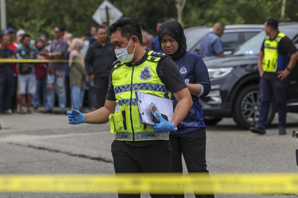 The five-year-old girl suffered severe head injuries and was pronounced dead while undergoing treatment at the UCSI Hospital in Port Dickson about 8.10pm on February 22, 2026. — Bernama pic
