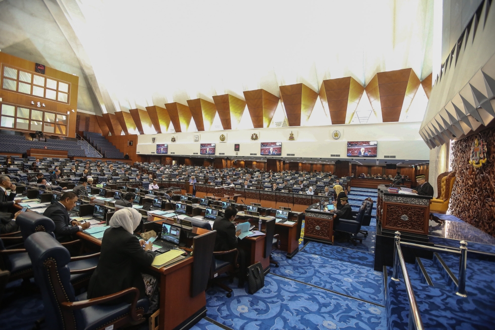 A view of the Dewan Rakyat, where the Auditor-General’s Report 1/2026 revealed that federal agencies’ assets rose to RM2.838 trillion in 2024. — Picture by Yusof Mat Isa
