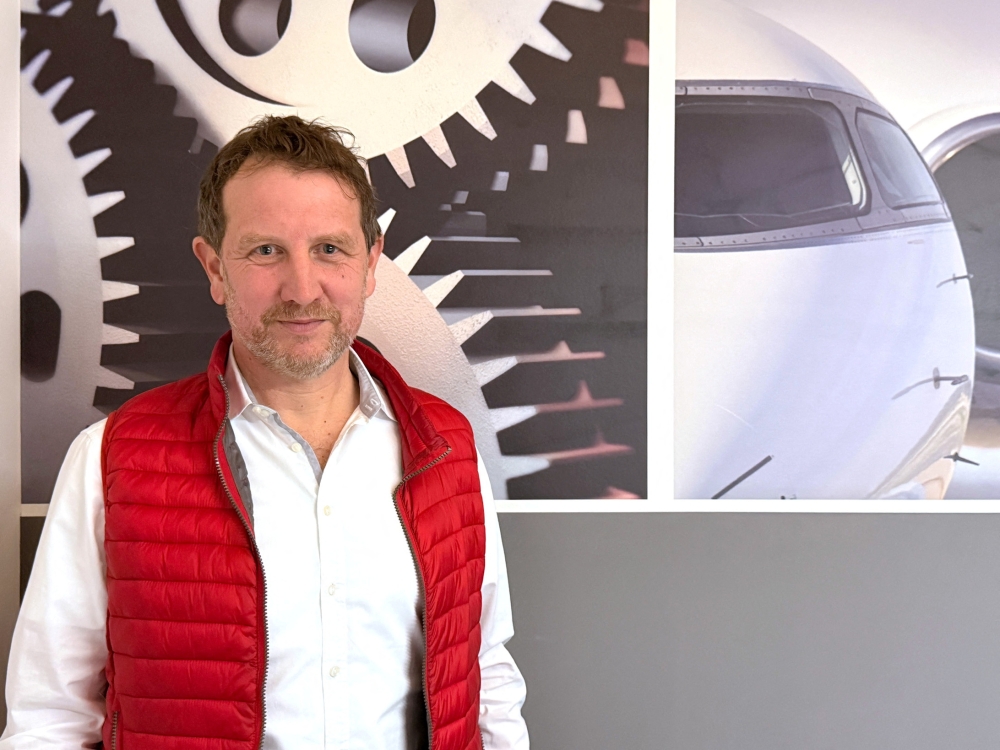 Steffen Braun, Technical Managing Director of Dostech GmbH, poses for a photo at the company’s production facility in Moessingen, Germany, February 10, 2026. — Reuters pic