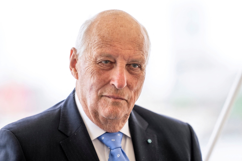 Norway’s King Harald V, who recently celebrated his 89th birthday, has been taken to hospital for an infection and dehydration while on a private holiday in Tenerife, the royal palace said yesterday. — Ritzau Scanpix/Bo Amstrup pic via Reuters