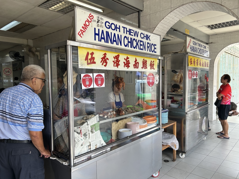 Goh Thew Chek Hainan Chicken Rice. — Picture by Opalyn Mok