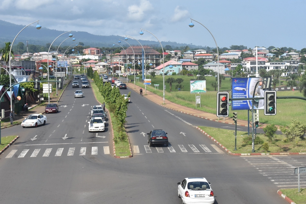 A general view of a street in Malabo, Equatorial Guinea, on June 5, 2020. Twenty-nine people in total have been sent to Equatorial Guinea, held by armed guards, as part of an opaque US$7.5 million deal with the Trump administration, according to a report by Senate Democrats. All 29 had been previously been granted deportation protections. — AFP pic