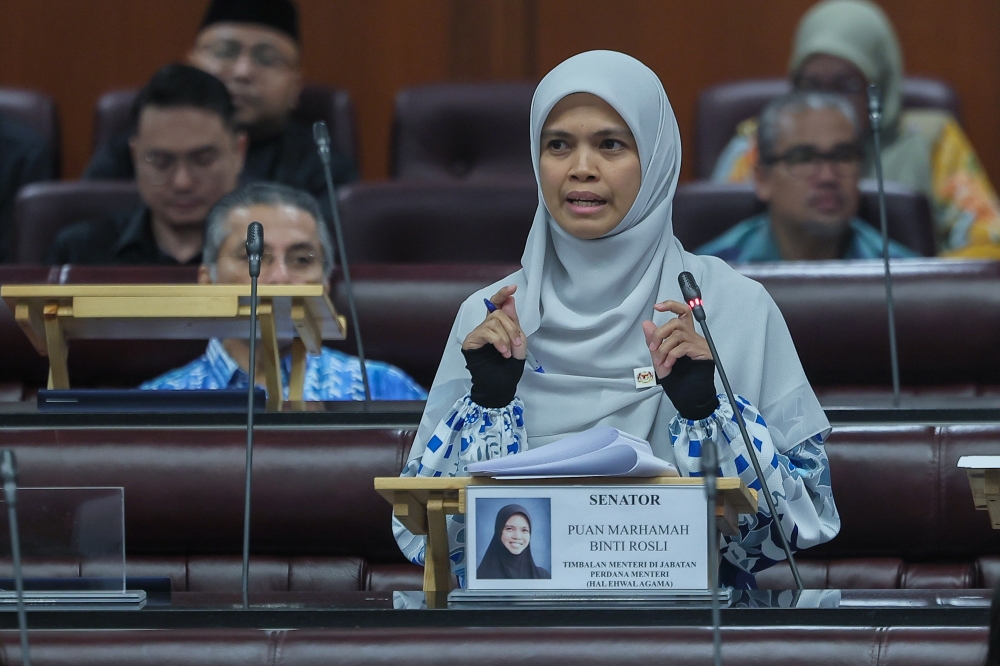 Deputy Minister in the Prime Minister’s Department (Religious Affairs) Marhamah Rosli said the move was also intended to ensure consistent terminology in speech and writing, while avoiding indirect promotion. — Bernama pic