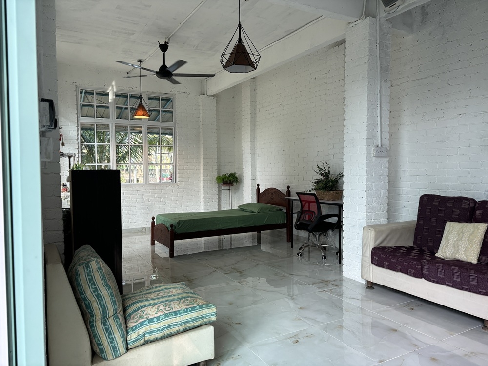 One of the rooms available for participants in the so-called ‘youth retirement home’ programme at Heartfield Sanctuary in Gopeng, Perak. — Picture by John Bunyan