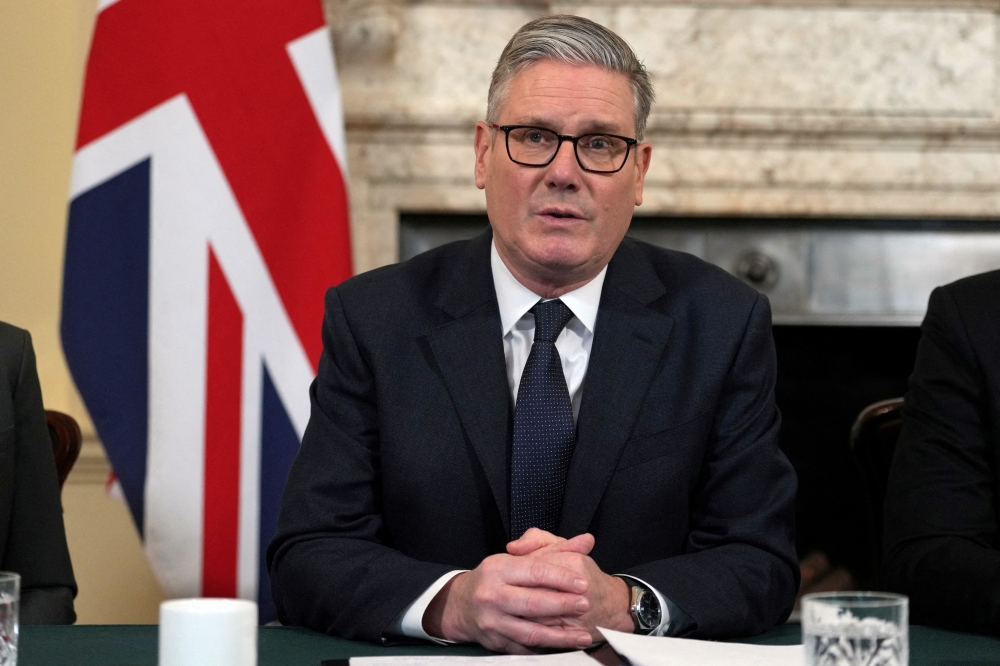 UK Prime Minister Keir Starmer’s Labour Party suffered an embarrassing election defeat today in an area of Greater Manchester that it had dominated for almost a century, a loss that underscores the breakdown of Britain’s two-party politics. — Kin Cheung/Pool/Reuters pic 