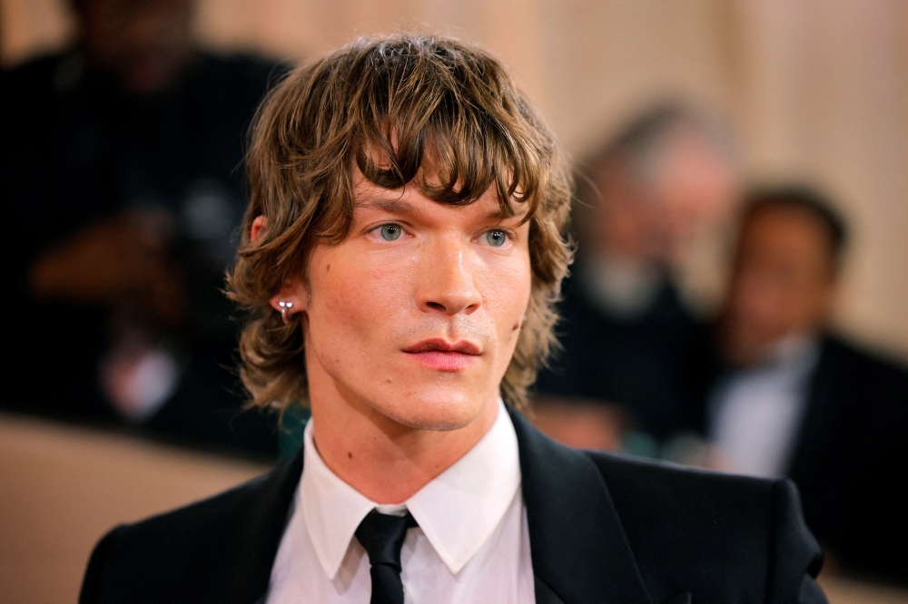 Connor Storrie poses on the red carpet at the 83rd Annual Golden Globes in Beverly Hills, California January 11, 2026. — Reuters pic  