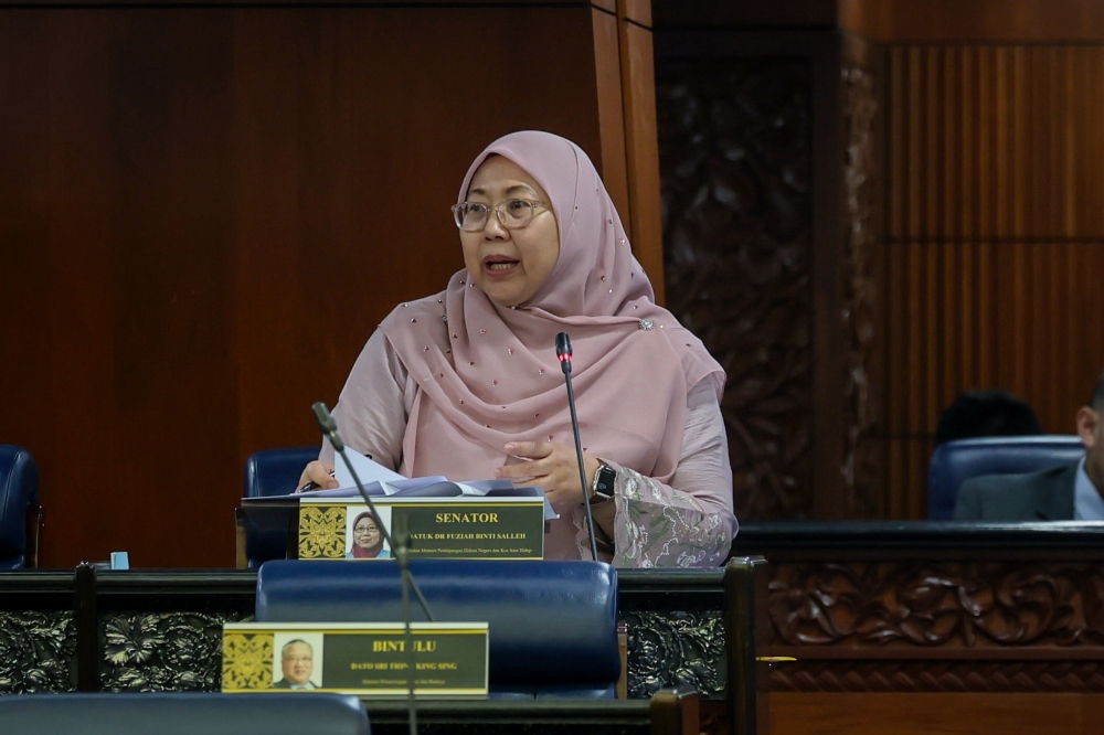 PKR secretary-general Datuk Fuziah Salleh said the party had issued a show-cause letter to Rafizi on Feb 23, granting him five days to respond. — Bernama pic