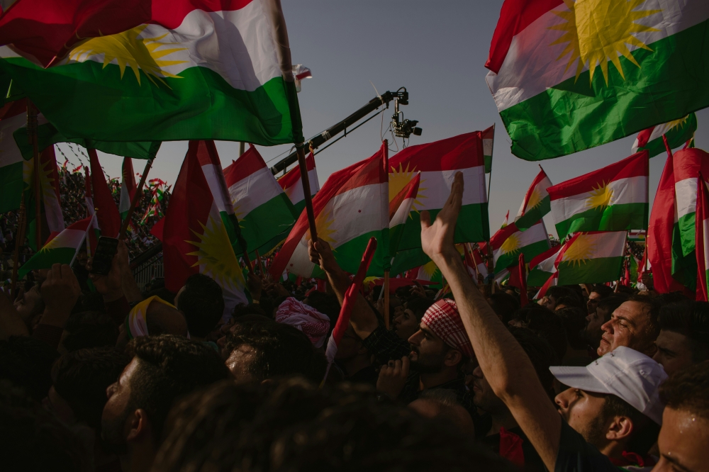 Two people died after the Jurf al-Sakher base, also known as Jurf al-Nasr, in southern Iraq, that mostly hosts the powerful pro-Iran group Kataeb Hezbollah, was bombed on February 28, 2026 amid US and Israel strikes against Iran. — Unsplash pic