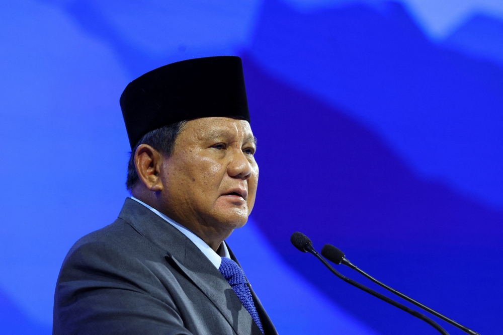 Indonesian President Prabowo Subianto signalled his willingness to broker dialogue after US and Israel strikes on Iran on February 28, 2026. — Reuters pic