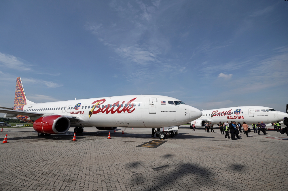 Batik Air cancelled its KL–Dubai flight scheduled for March 1, 2026 due to the closure of airspace in the Middle East region amid US-Israeli strikes. — Bernama pic