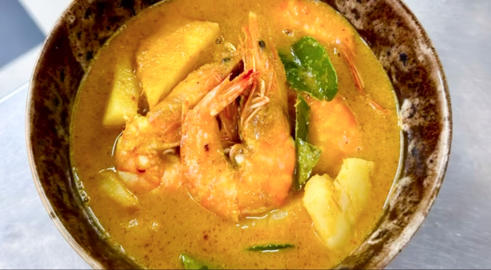 Masak Lemak Nenas Udang is also one of the dishes you can cook with the Nyonya Paste. — Picture by Debbie Teoh