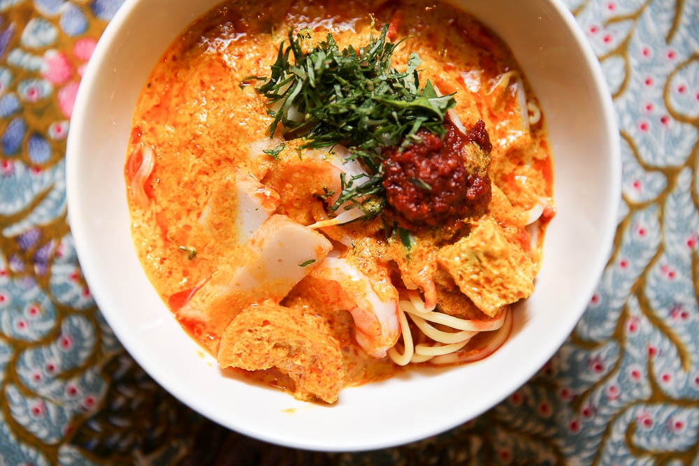 Craving Melaka-style Nyonya Lemak Laksa at home? Now you can cook it using the Nyonya Paste with the right ingredients. — Picture by Choo Choy May