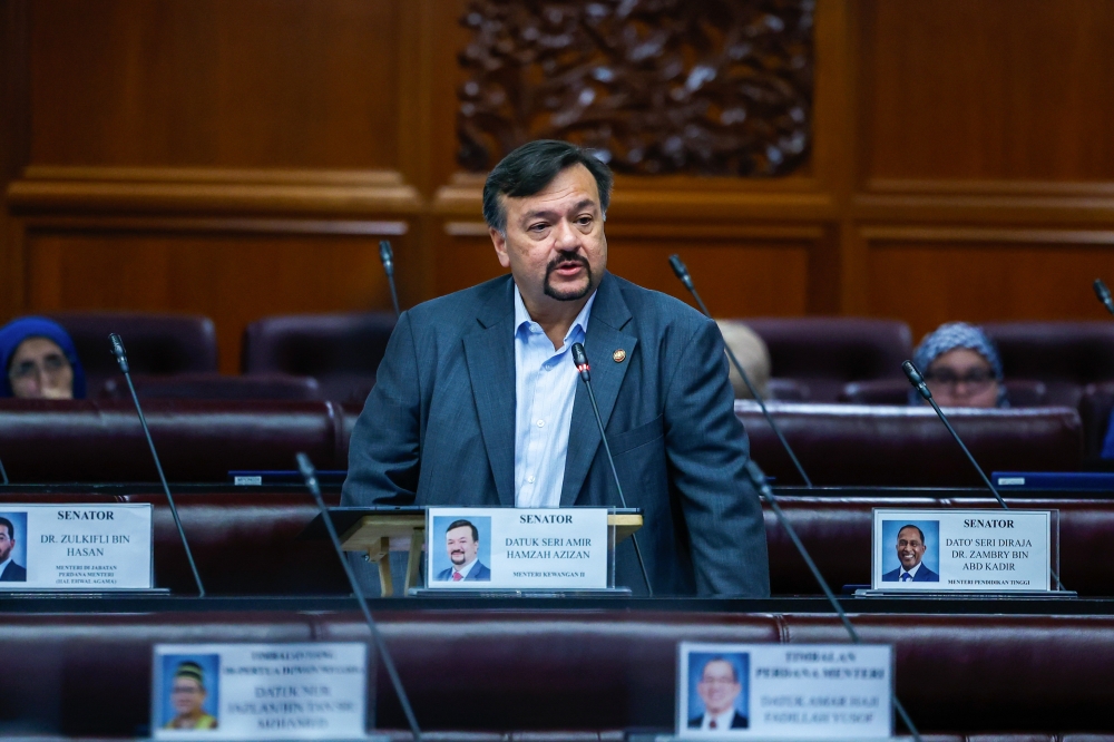 The value of the ringgit had increased by 4.31 per cent to RM3.89 against the US dollar as of March 1, 2026, said Finance Minister II Datuk Seri Amir Hamzah Azizan. — Bernama pic