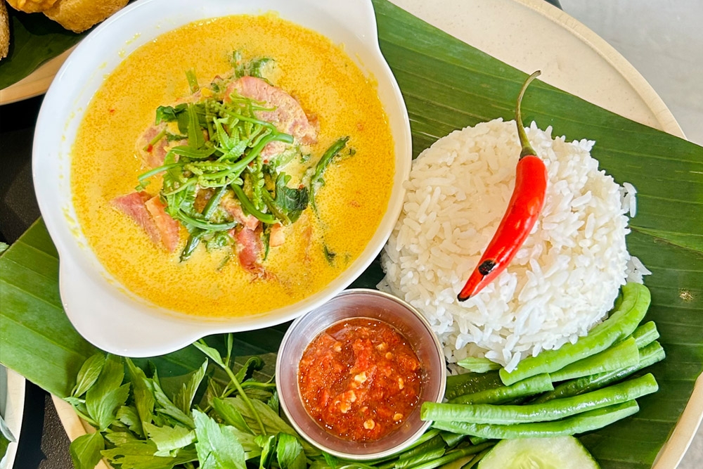 Itik Salai Lemak Cili Api & Pucuk Paku. — Picture courtesy of Cake Jalan Tiung