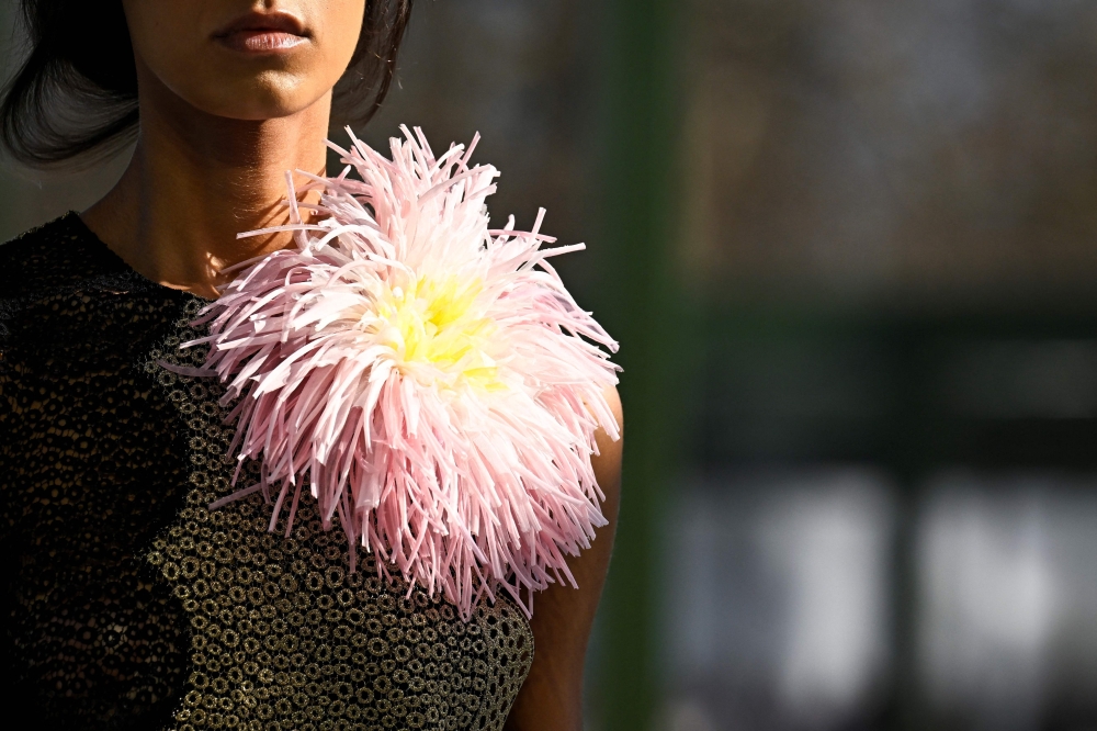 A model presents a creation for Christian Dior for the Women’s Ready to Wear Fall/Winter 2026-2027 collection fashion show as part of the Paris Women Fashion Week, in Paris March 3, 2026. — AFP pic