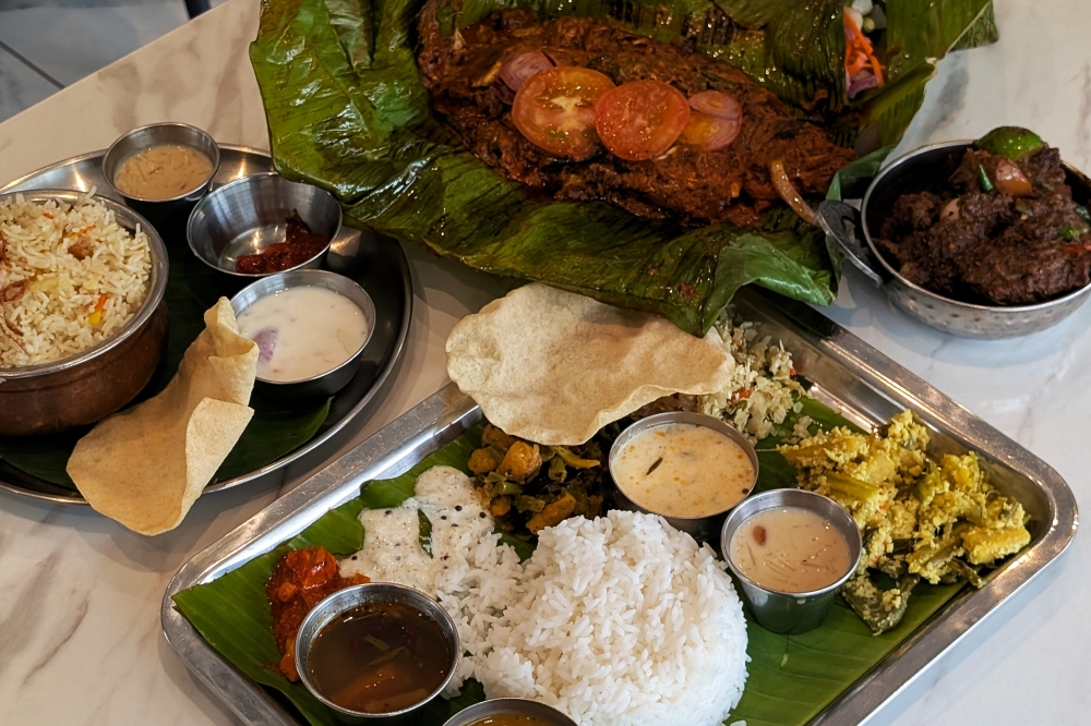 Chacko Restaurant in Bukit Gasing specialises in Kerala fare. — Picture by Ethan Lau