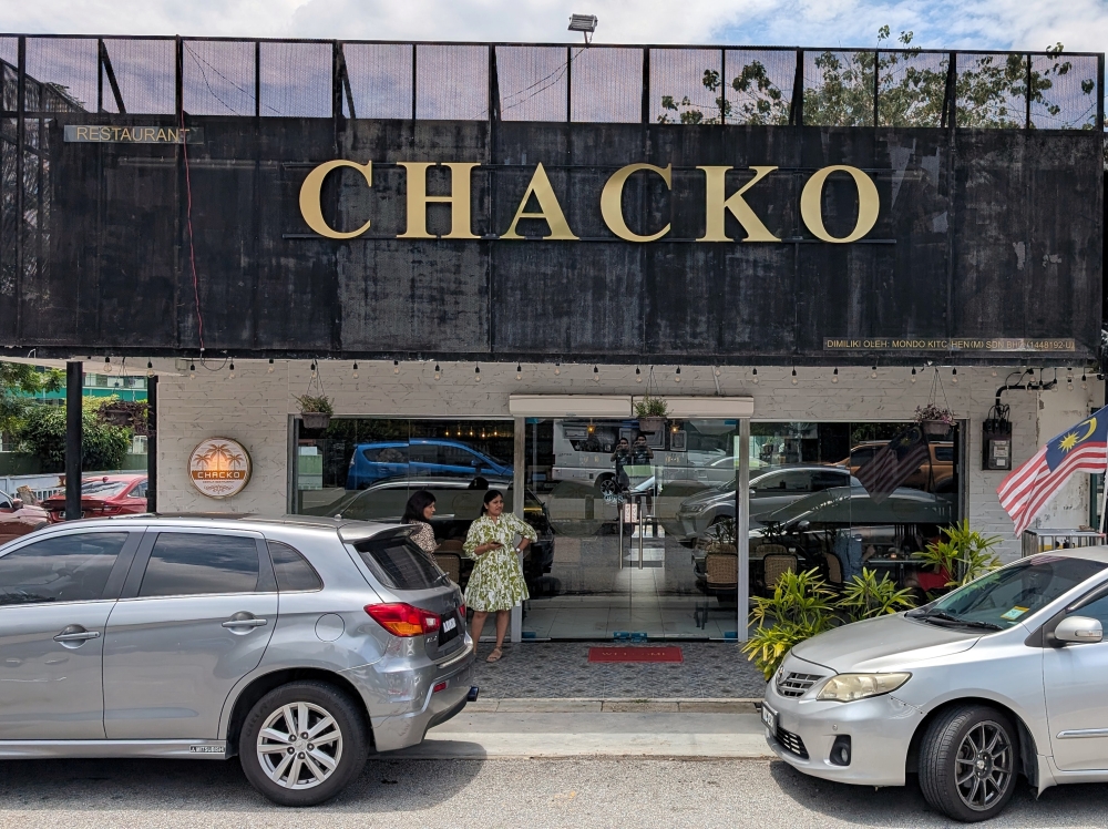 The sign is very easy to spot. — Picture by Ethan Lau