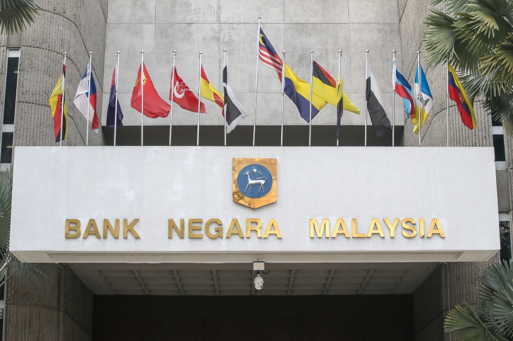 The central bank said at the current OPR level, the MPC considers the monetary policy stance to be appropriate and supportive of the economy amid price stability. — Picture by Yusof Mat Isa