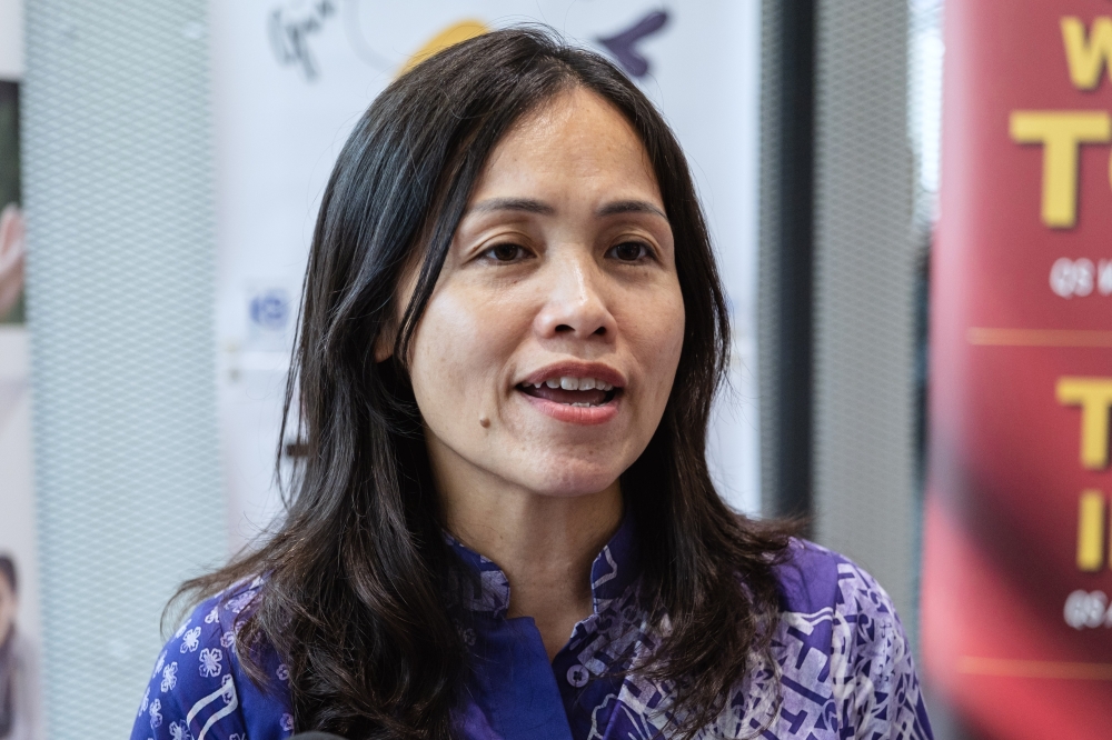 Deputy Communications Minister Teo Nie Ching at the International Women's Day celebration at UCSI University KL March 5, 2026. — Bernama pic