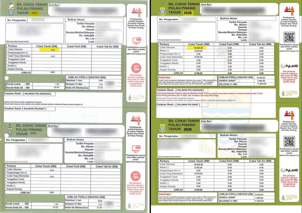 DAP advisor Lim Guan Eng today questioned the Penang government’s explanation over the sharp increase in quit rent for certain categories of land in the state. — Picture via Facebook/Lim Guan Eng