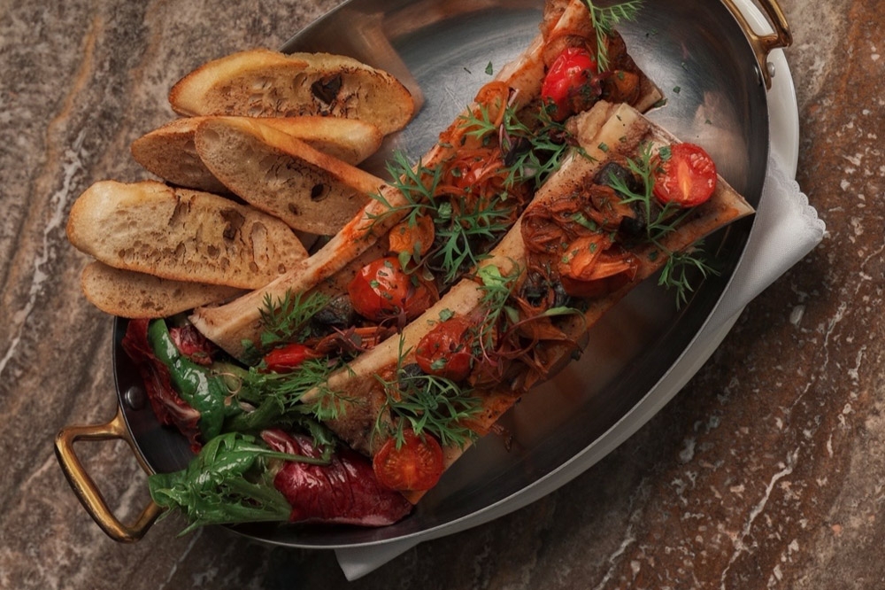 Bone Marrow and Escargot. — Picture courtesy of Beton Dining