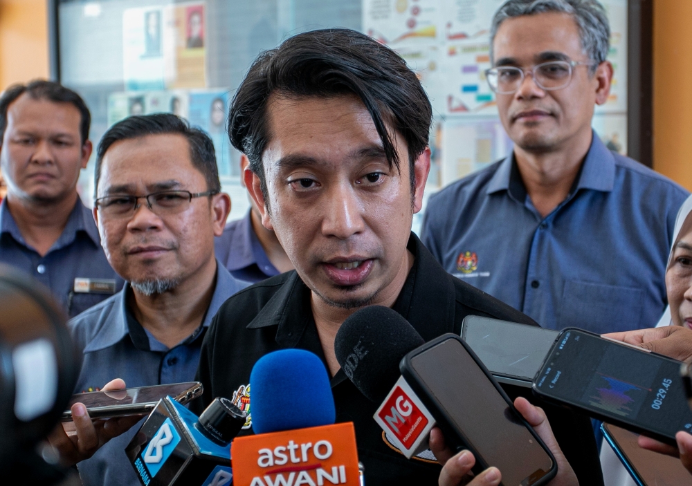 Deputy Higher Education Minister Adam Adli Abdul Halim said evacuation plans are ready should the security situation in West Asia worsen. — Bernama pic