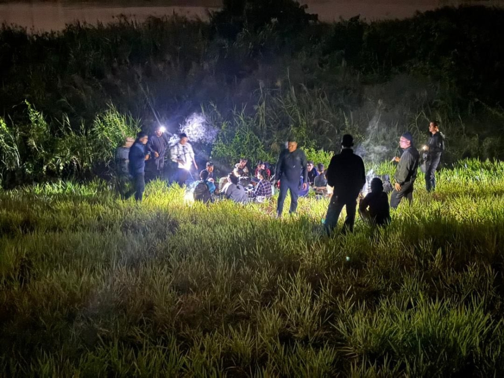 Sixteen Myanmar nationals were detained during the early morning operation in Kelantan. — Picture via Facebook/maritimmalaysia