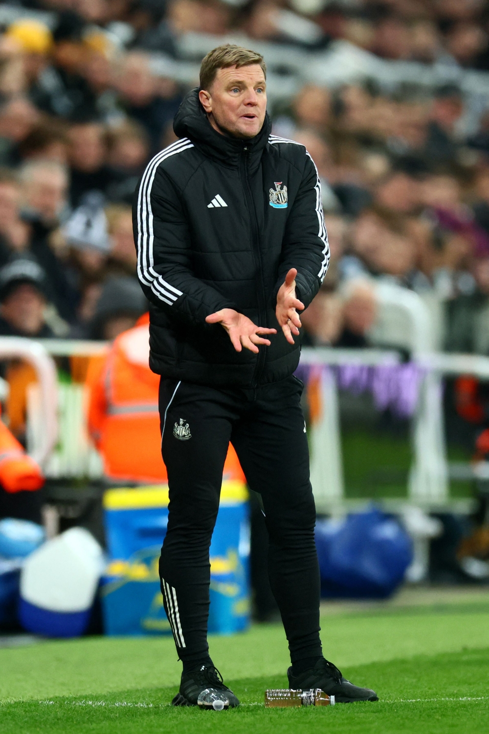 Eddie Howe’s side will make only their second appearance in the Champions League last 16 when the Liga leaders arrive on Tyneside for a highly anticipated first leg clash. — AFP pic