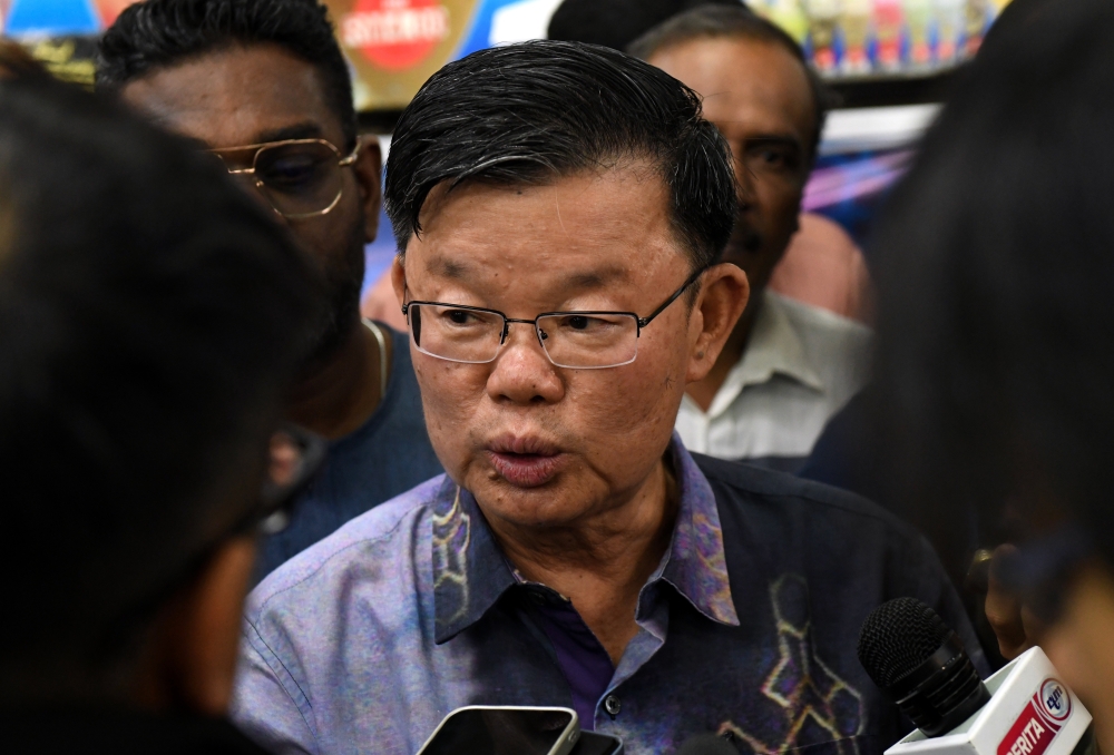 Penang Chief Minister Chow Kon Yeow said that currently, work related to the project is being carried out in full swing according to the set schedule with the state government responsible for resolving matters related to land acquisition and resettlement of affected residents. — Bernama pic   