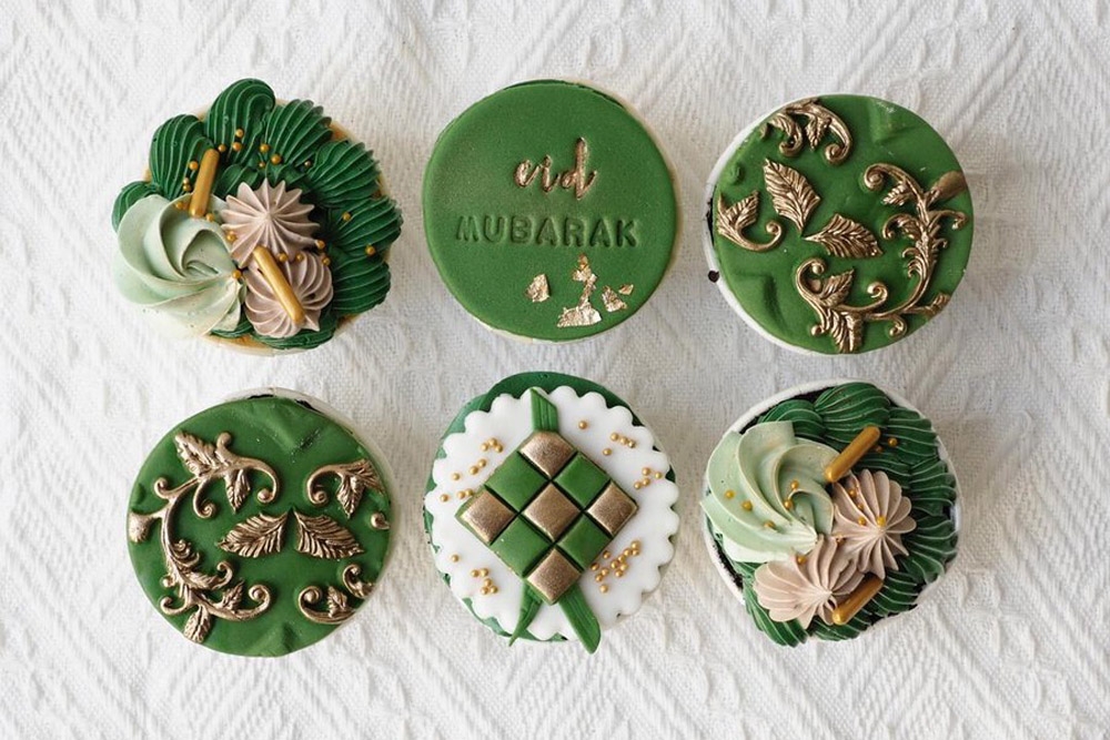 Eid Mubarak Cupcakes by The Buttercake Factory. — Picture courtesy of The Buttercake Factory