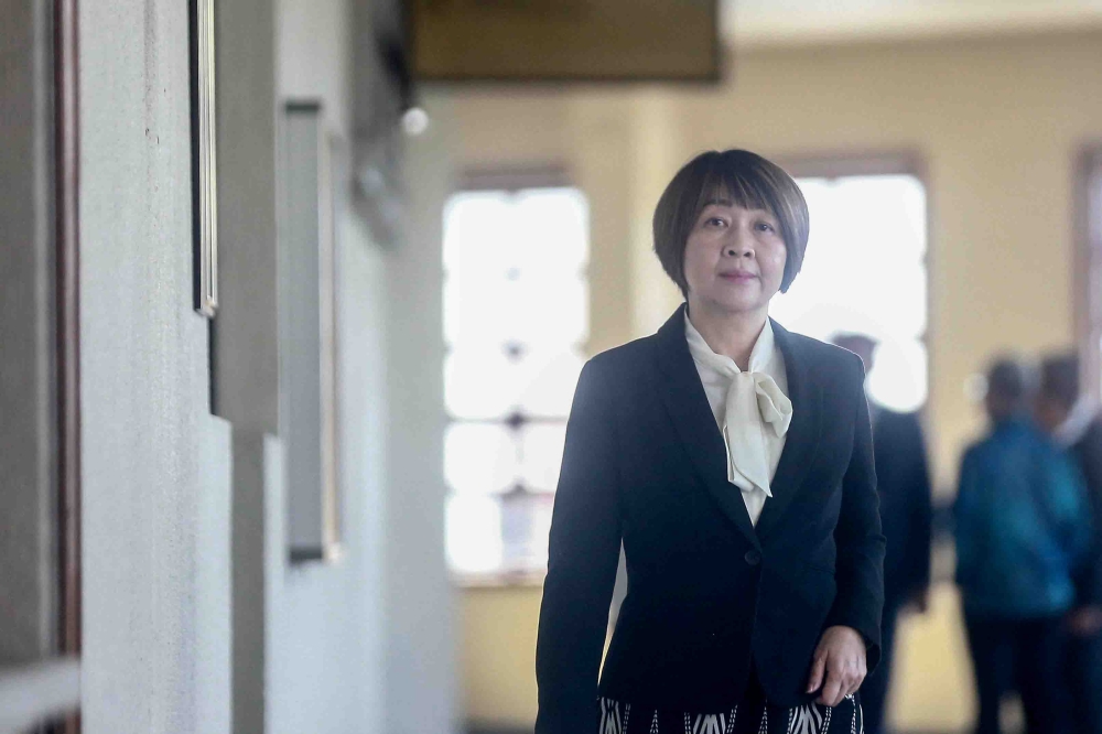 Menara CIMB KL Sentral bank branch manager Lee Hui Nee. — Picture by Sayuti Zainudin