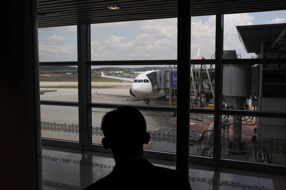 A special chartered Malaysia Airlines flight to Jeddah, Saudi Arabia, scheduled to depart this afternoon, is seen at KLIA in Sepang March 10, 2026. The aircraft is expected to arrive in Jeddah at 8.50pm local time before departing for Malaysia on flight MH8503 at 10.20pm. — Bernama pic